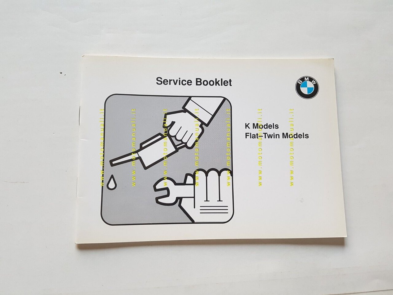 BMW serie K - serie Boxer SERVICE BOOKLET libretto tagliandi …