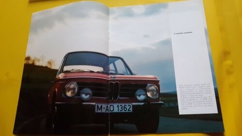 BMW Touring 1.6- 1.8- 2.0- 20 tii 1971 depliant italiano …