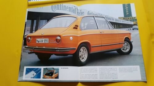 BMW Touring 1.6- 1.8- 2.0- 20 tii 1971 depliant italiano …