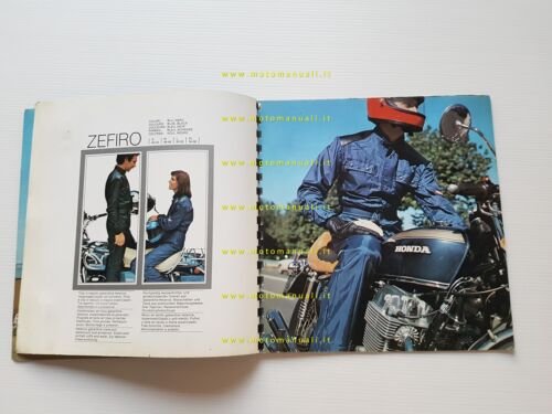 Boeri Sport catalogo generale abbigliamento moto anni 70 originale