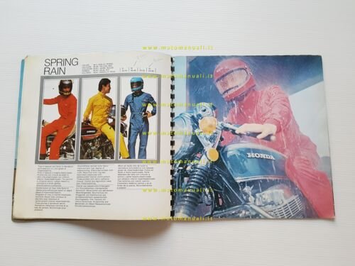 Boeri Sport catalogo generale abbigliamento moto anni 70 originale