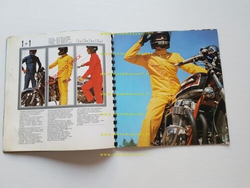 Boeri Sport catalogo generale abbigliamento moto anni 70 originale