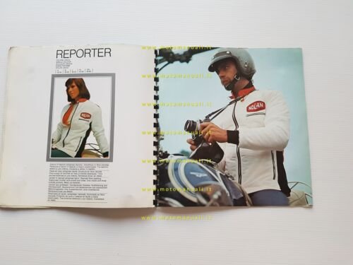 Boeri Sport catalogo generale abbigliamento moto anni 70 originale