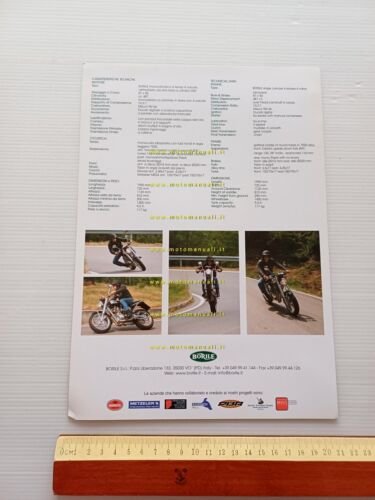 Borile B 500 CR depliant ITALIANO originale