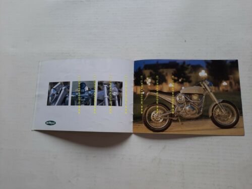 Borile B 500 CR moto anni 90 depliant catalogo originale