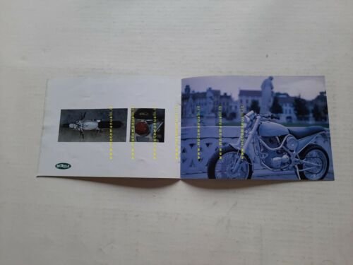 Borile B 500 CR moto anni 90 depliant catalogo originale