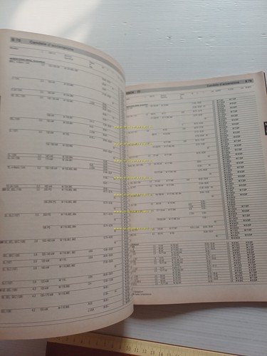 Bosch guida applicazione candele auto 1990-91 manuale catalogo originale
