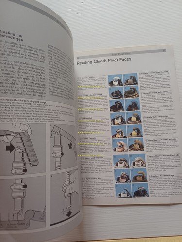 Bosch manuale tecnico candele originale anni 80