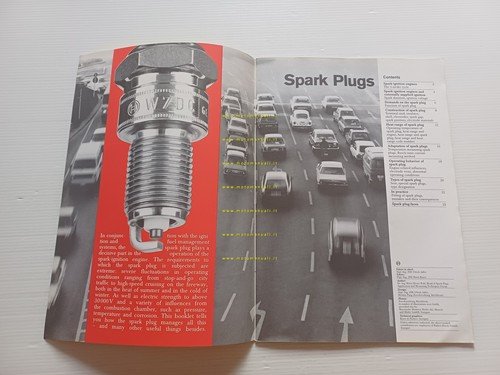 Bosch manuale tecnico candele originale anni 80