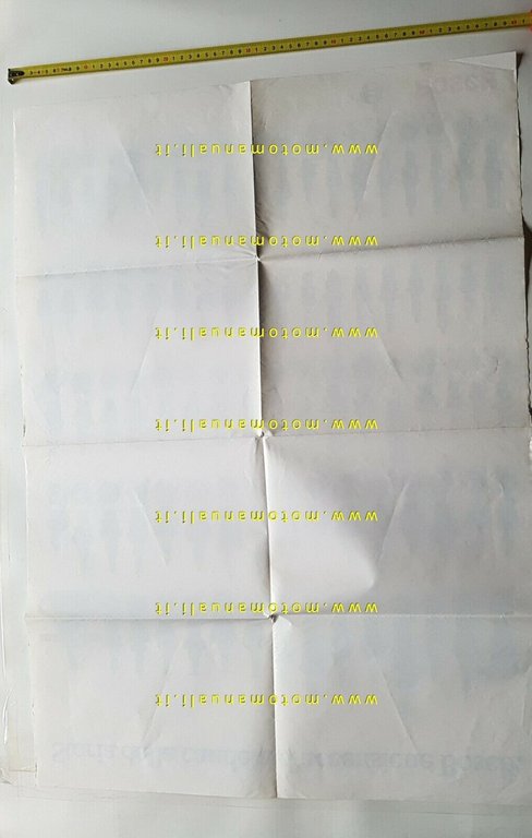 Bosch storia delle candele poster manifesto originale epoca 1986