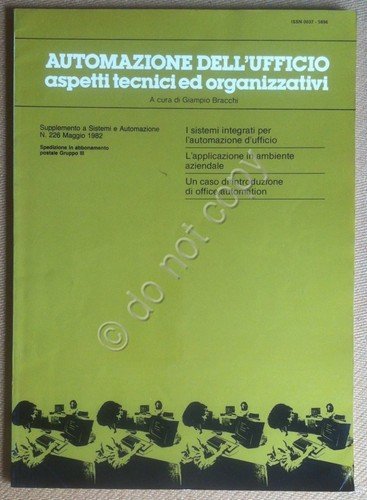 Bracchi - Automazione dell'ufficio - Sistemi e Automazione 1982 - … | Immagine principale