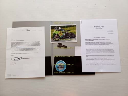 Brammo motociclette elettriche 2010 cartella stampa originale