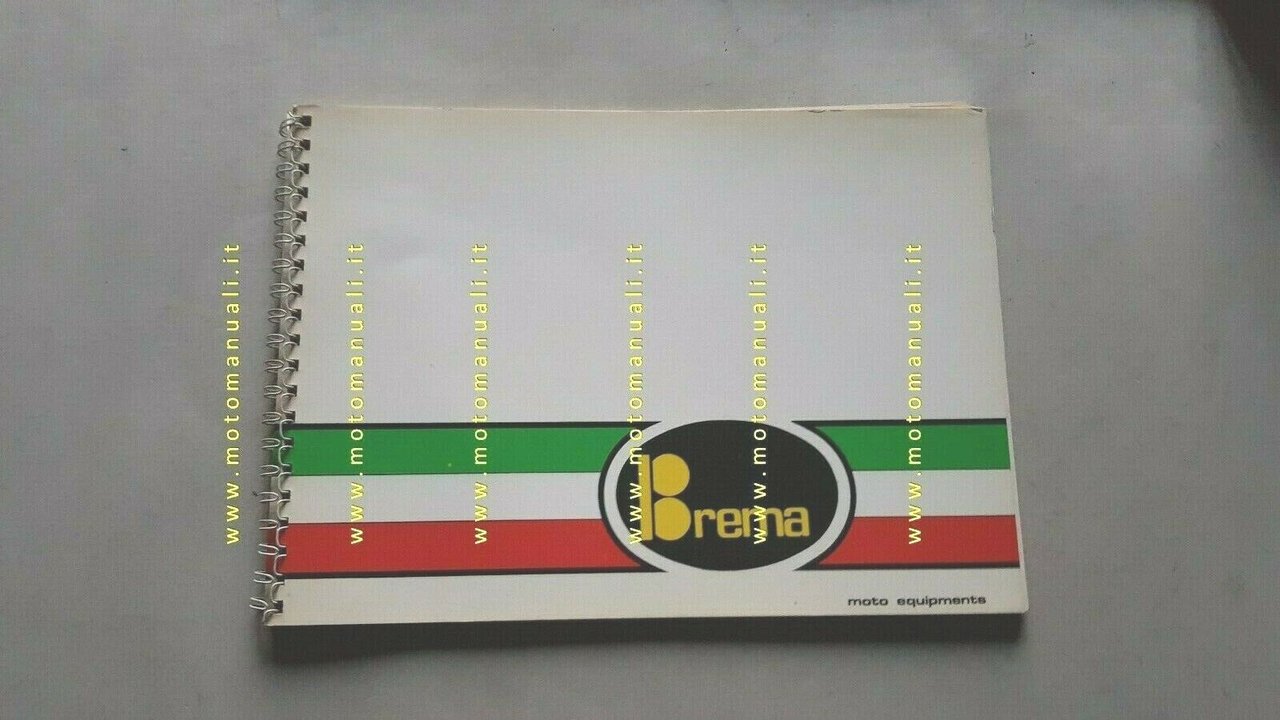 BREMA Catalogo Abbigliamento Fuoristrada anni 70 depliant originale brochure