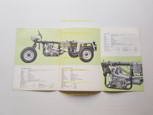 Bremach Motocarro ND3 Diesel depliant originale ITALIANO 3 wheeler brochure