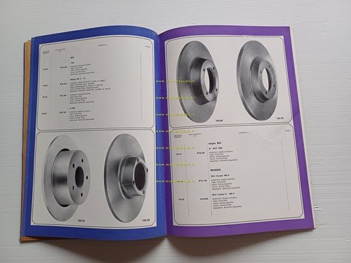 Brembo catalogo freni a disco per auto modelli anni 60 …