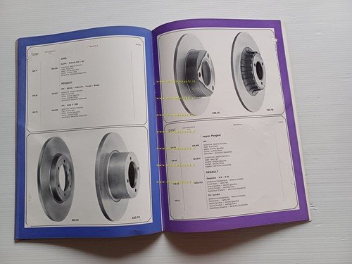 Brembo catalogo freni a disco per auto modelli anni 60 …