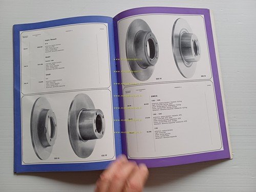 Brembo catalogo freni a disco per auto modelli anni 60 …