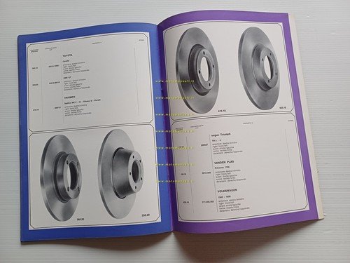 Brembo catalogo freni a disco per auto modelli anni 60 …