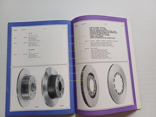Brembo catalogo freni a disco per auto modelli anni 60 …