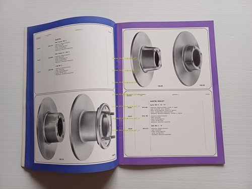 Brembo catalogo freni a disco per auto modelli anni 60 …