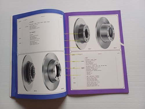 Brembo catalogo freni a disco per auto modelli anni 60 …