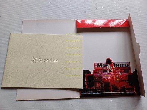Brembo presentazione aziendale anni 2000 cartella stampa originale italiano