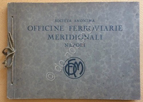 Brochure - Società Anonima Officine Ferroviarie Meridionali Napoli - Anni … | Immagine principale