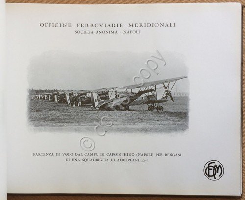 Brochure - Società Anonima Officine Ferroviarie Meridionali Napoli - Anni … | Immagine Gallery 4