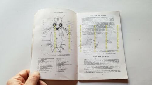 BSA 500-650 A50-A65FSLT 1972 manuale uso INGLESE originale OWNER'S MANUAL