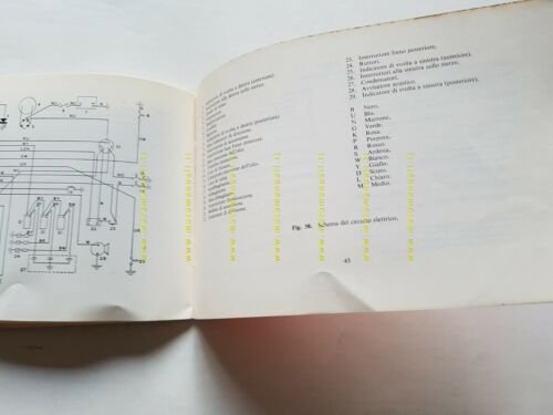 BSA 750 ROCKET 3 1971 manuale uso manutenzione libretto ITALIANO …