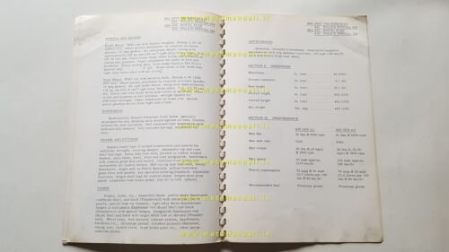 BSA catalogo produzione modelli 175-250-350-441-650 1968 depliant originale