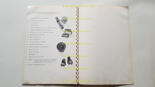 BSA catalogo produzione modelli 175-250-350-441-650 1968 depliant originale