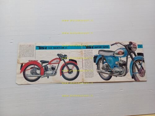 BSA catalogo produzione modelli 1968 depliant INGLESE originale