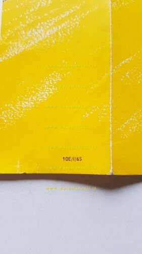 BSA catalogo produzione modelli moto 1965 depliant originale italiano