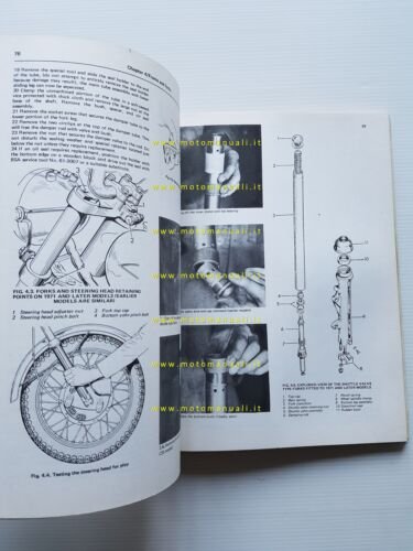 BSA tutti modelli 250 - 350 - 450 - 500 …