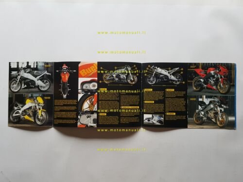 BUELL catalogo produzione moto modelli 2003-2004 depliant originale italiano