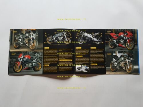 BUELL catalogo produzione moto modelli 2003-2004 depliant originale italiano