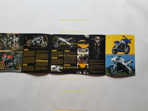 BUELL catalogo produzione moto modelli 2003-2004 depliant originale italiano