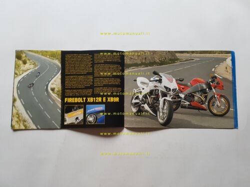 BUELL catalogo produzione moto modelli 2003-2004 depliant originale italiano