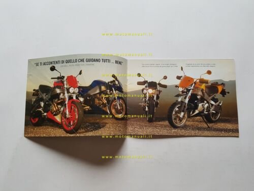 BUELL catalogo produzione moto modelli 2003 depliant originale italiano