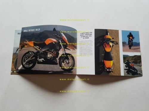 BUELL catalogo produzione moto modelli 2003 depliant originale italiano