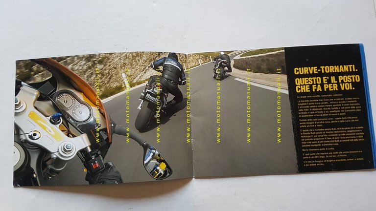Buell produzione modelli 2003-04 depliant originale ITALIANO