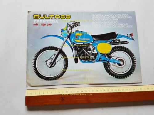 Bultaco Frontera 250 - 370 1978 depliant originale spagnolo