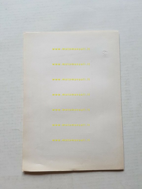 Bultaco Frontera 250 1977 scheda omologazione DGM originale Motorizzazione