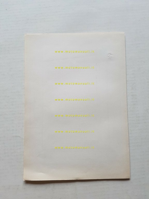 Bultaco Frontera 250 1977 scheda omologazione DGM originale Motorizzazione