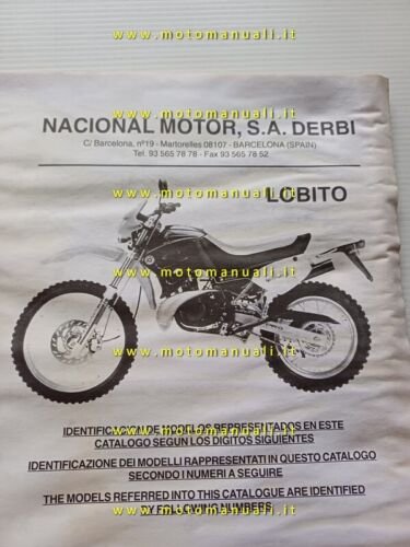 Bultaco Lobito 75-80 1998-2000 catalogo ricambi originale