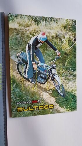 Bultaco Matador 350 MK9 1975 depliant originale Spagnolo brochure