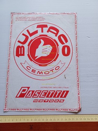 Bultaco Matador SD 250 MK4 - Lobito 125-175 1972 depliant …