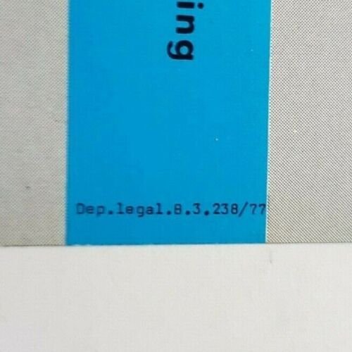 Bultaco Pursang 250 Cross 1977 depliant originale Spagnolo brochure