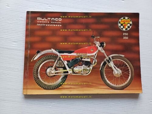 Bultaco Sherpa T 250 - T 350 1973 manuale uso …